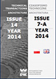 Technical Transactions Architecture, Issue 14 / 7-A, Poland 2014